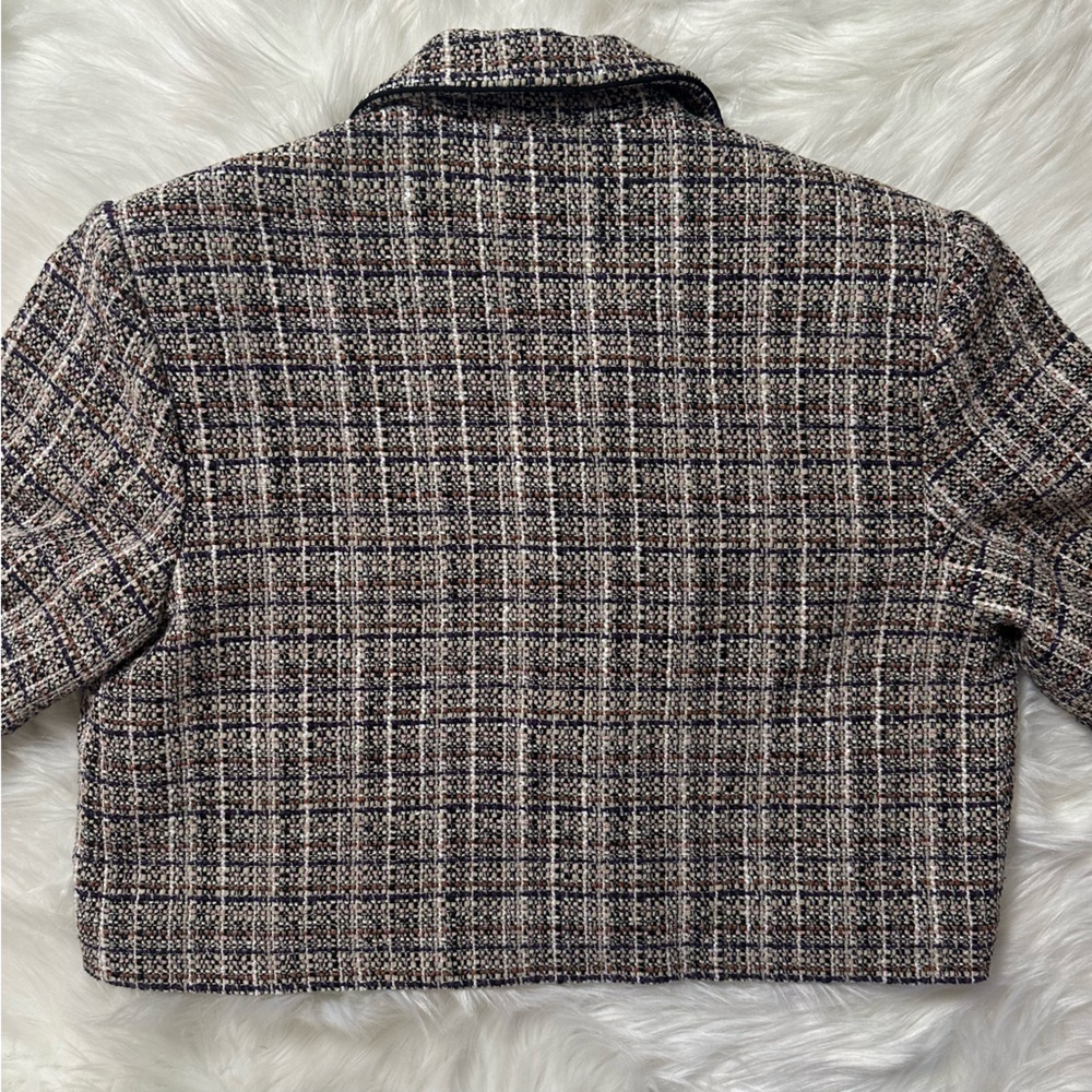 Sandro Glwadys Cropped Tweed Jacket - Picture 10 of 14